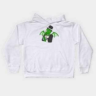 Gentlemanly Cthulhu Kids Hoodie